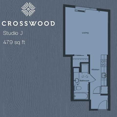 Crosswood Studio J 479 sqft